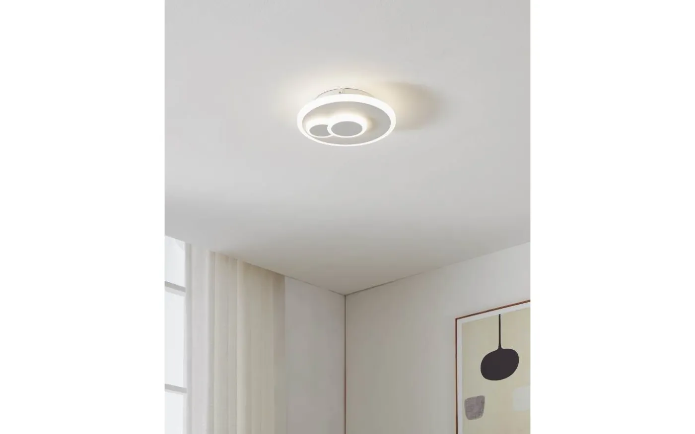 Cadegal Plafond 20cm LED 4000K 8W Vit