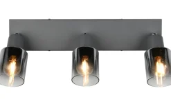 Cadiz Spotlight 3-delad E14 antracit/förkromad