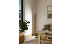 Camacho Golvlampa 126cm LED 3000K 19,5W Svart/Ek