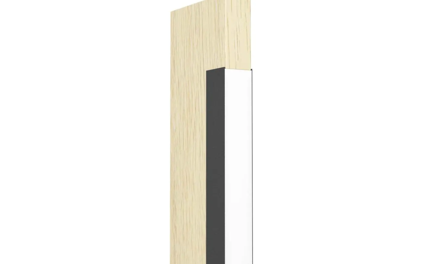 Camacho Golvlampa 126cm LED 3000K 19,5W Svart/Ek