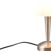 Canaria Bordslampa E14 (inkl.) borstat stål