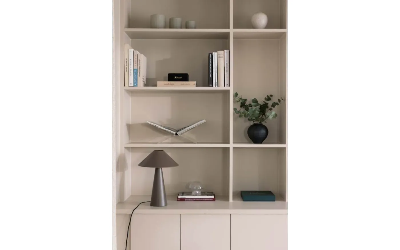 Cannes Bordslampa 40cm Brun