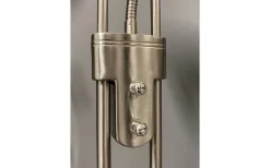 Cannes Golvlampa 1,8m LED 3000K 25W+5W Dimbar Stål