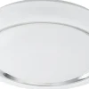 Capasso Plafond 40cm LED 3000K 20W Vit/Krom