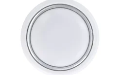 Capasso Plafond 34cm LED 3000K 18W Vit/Krom