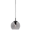 Capella Fönsterlampa 15cm Svart/Rökfärgat Glas