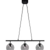 Capella Taklampa 3L Svart/Rök
