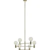 Capital Taklampa 62cm 6xE27 Mässing