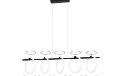 Caranacoa Taklampa 117cm LED 3000K 5x7W Svart