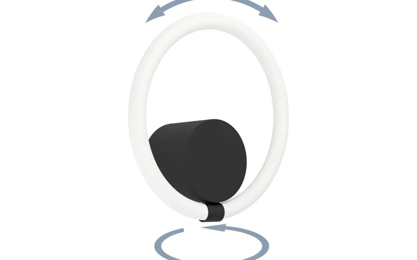 Caranacoa Vägglampa 26cm LED 3000K 11,5W Svart