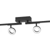 Cardillio 2 Takspotlight 99cm LED 3000K 4x3,2W + 2x3,3W Svart