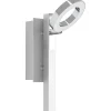 Cardillio Takspotlight 23cm LED 3000K 3,2W + 2,2W Krom