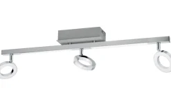 Cardillio Takspotlight 69cm LED 3000K 3x3,2W + 2x3,3W Krom