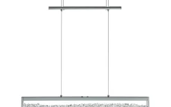Cardito Hisslampa 70cm LED 2700-5000K 24W Krom/Kristall