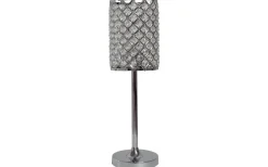 Carlo Bordslampa Kristall K5 52cm Krom