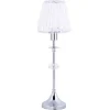 Carlow Bordslampa 50cm Kristall K5 Krom