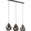 Carlton Taklampa 81cm 3L Svart/Koppar