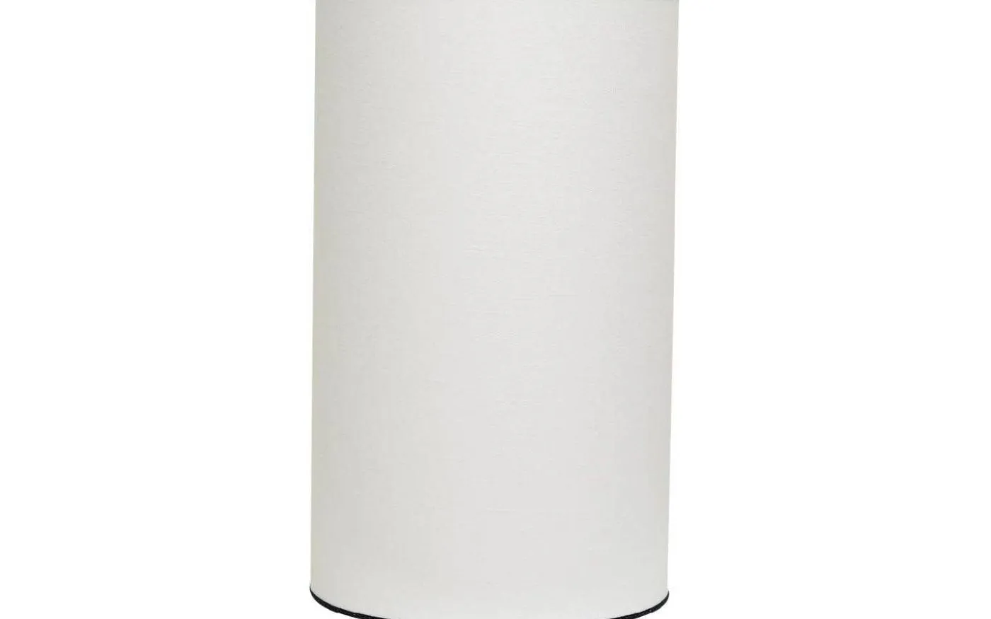 Carolin Cylinder Lampskärm Hög Ø32cm Vit, Svart Band