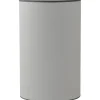 Carolin Cylinder Lampskärm Hög Ø32cm Vit, Grått Band