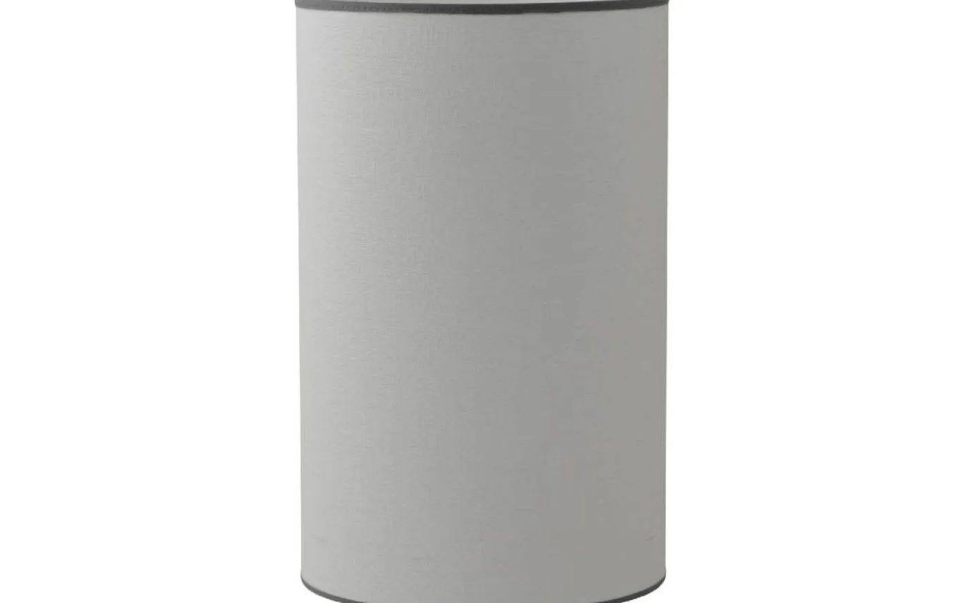 Carolin Cylinder Lampskärm Hög Ø32cm Vit, Grått Band