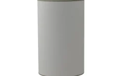 Carolin Cylinder Lampskärm Hög Ø32cm Vit, Sandfärgat Band