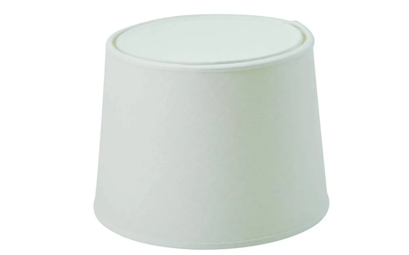 Carolin Lampskärm Med Lock Ø24cm Vit