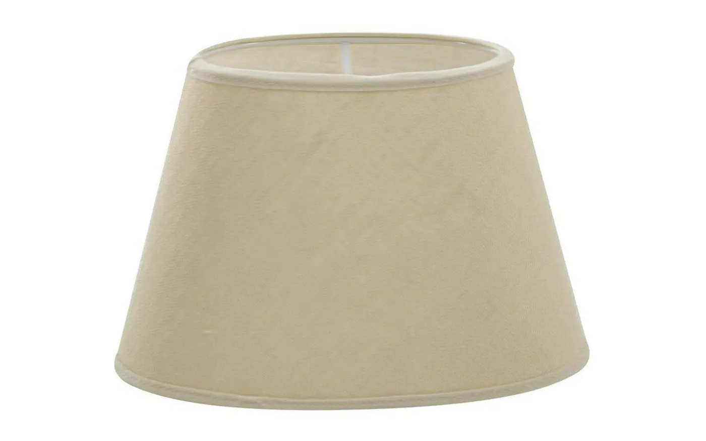 Carolin Oval Lampskärm 43cm Creme