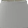 Carolin Oval Lampskärm 15cm Vit