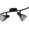 Carovigna Takspotlight 64cm Svart