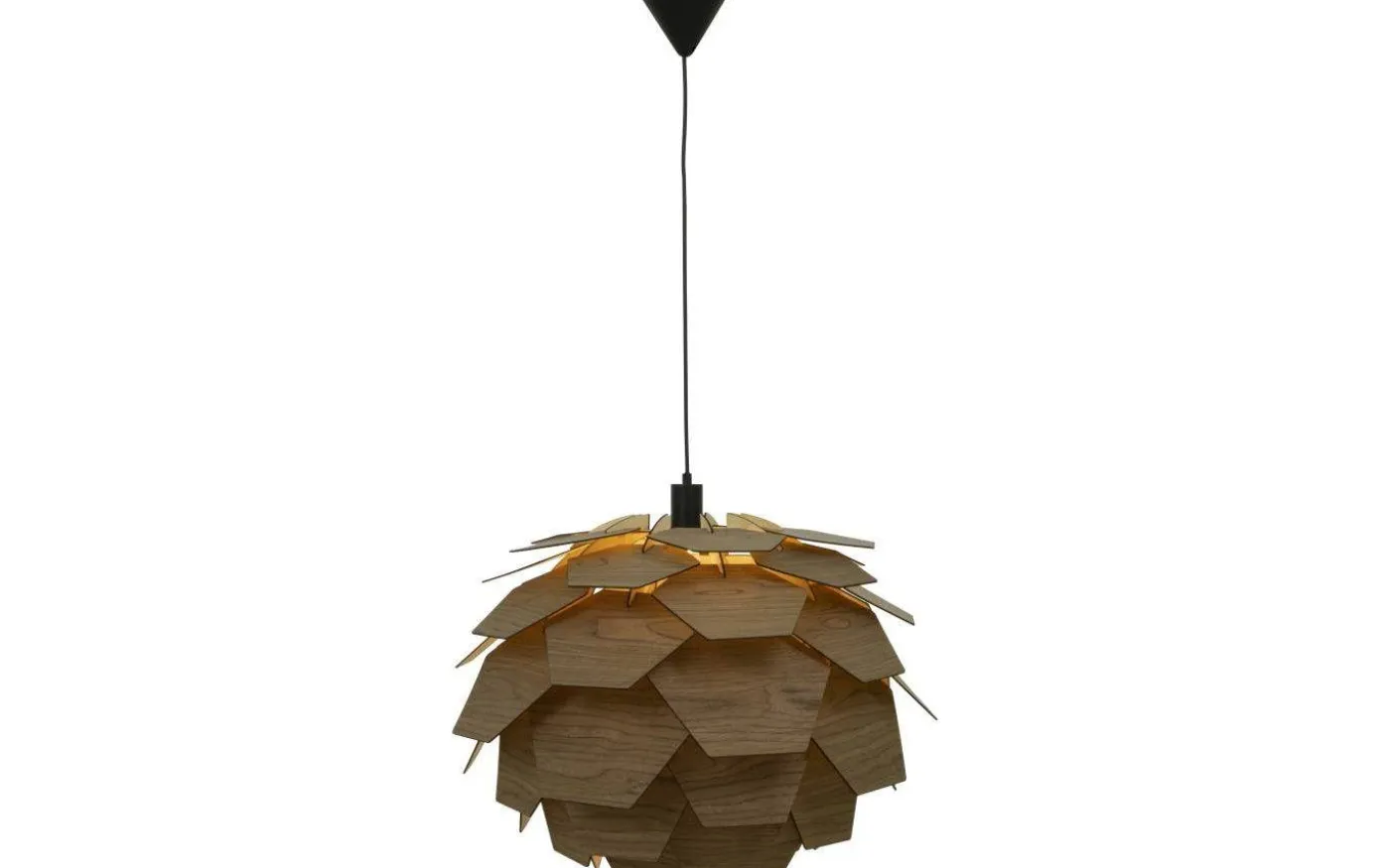 Carpatica Taklampa 60cm Brun Fanér