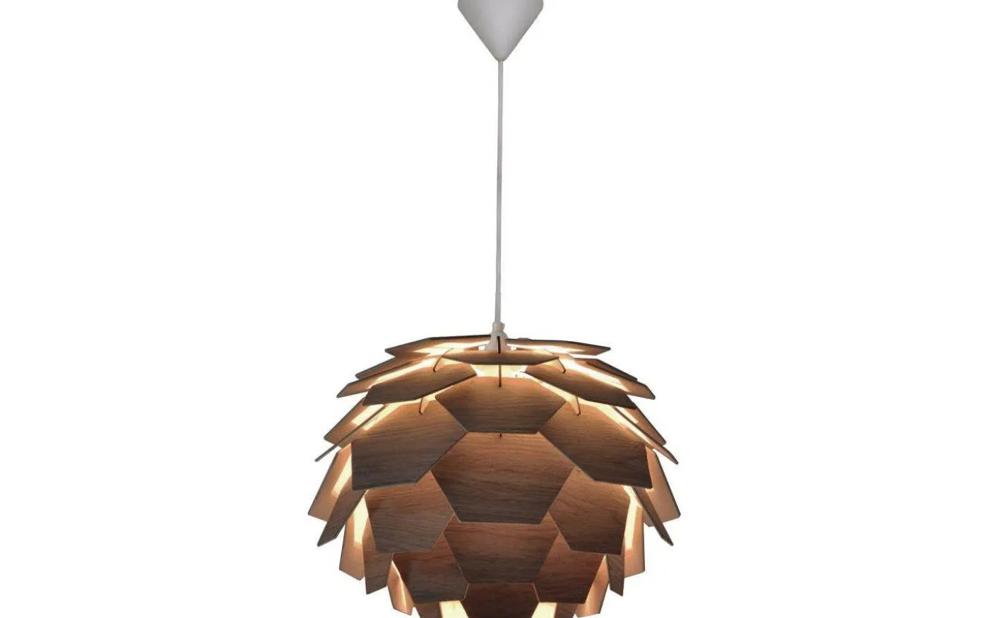 Carpatica Taklampa 41cm Brun