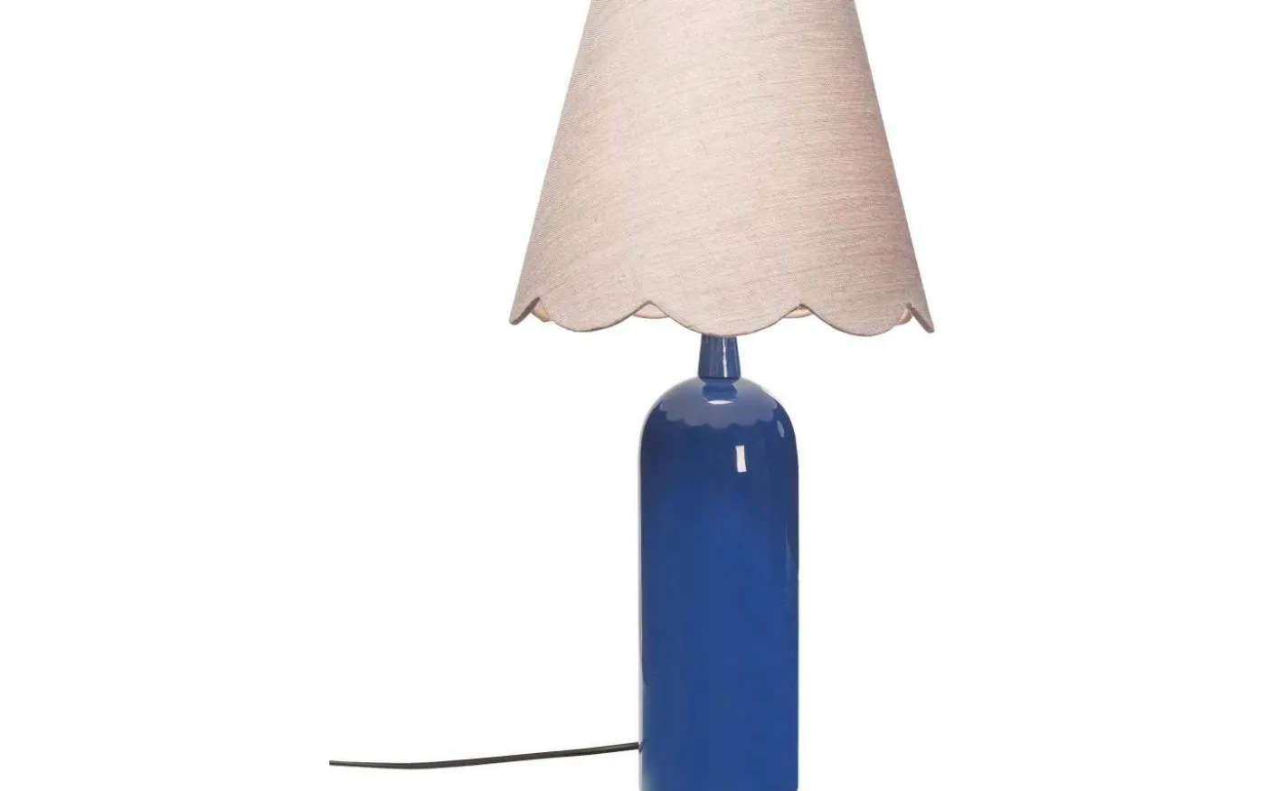 Carter Lampfot 35cm Blå