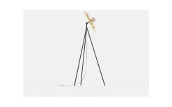 Castanuelo Golvlampa 152cm Svart/Guld