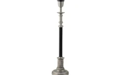 Cathrine Lampfot 56cm Silver/Svart
