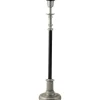 Cathrine Lampfot 66cm Silver/Svart
