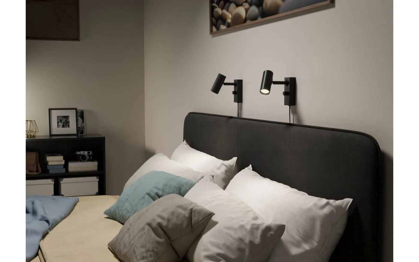 Cato Vägglampa LED GU4 Mattsvart