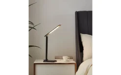 Caupo Skrivbordslampa 32cm LED 3000/5000/6500K 2,1W Svart