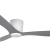 Cetus II 132cm Takfläkt Vit Motor, Silverblad