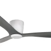 Cetus II 132cm Takfläkt Vit Motor, Antracit Blad