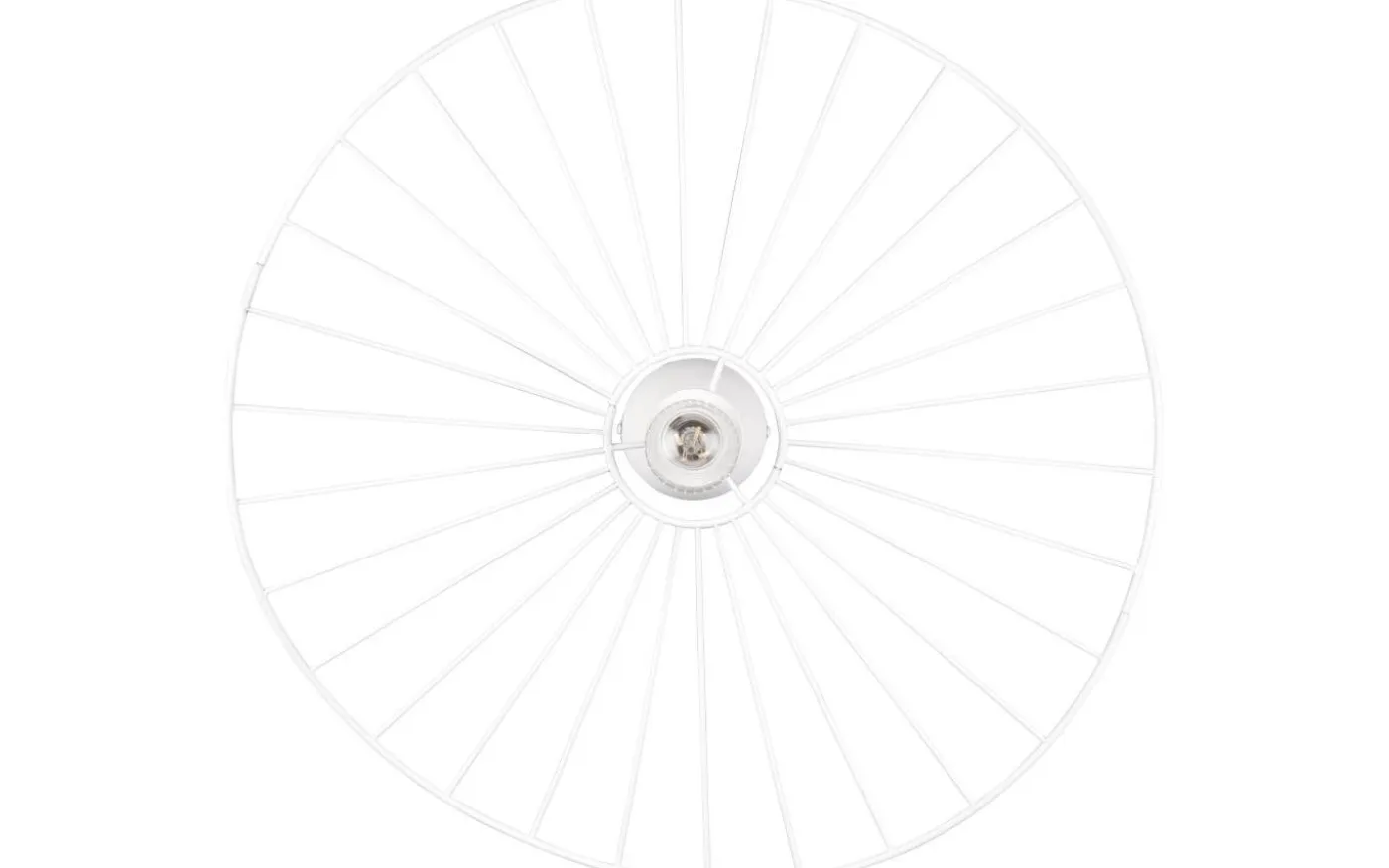 Chapeau Plafond E27 matt vit