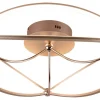 Charivari Plafond LED 62cm matt mässing