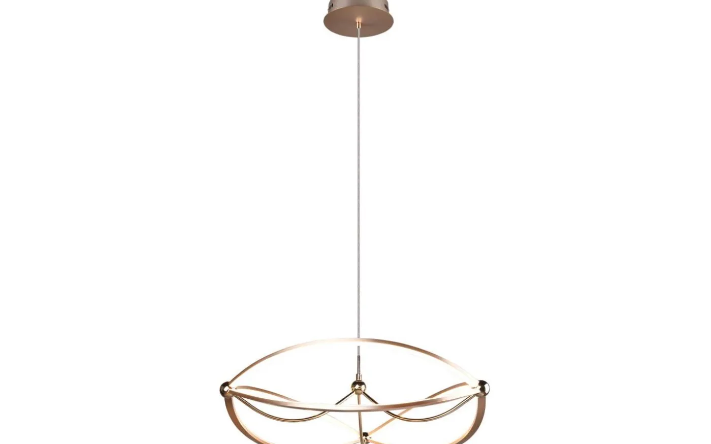 Charivari Takpendel 62cm LED matt mässing
