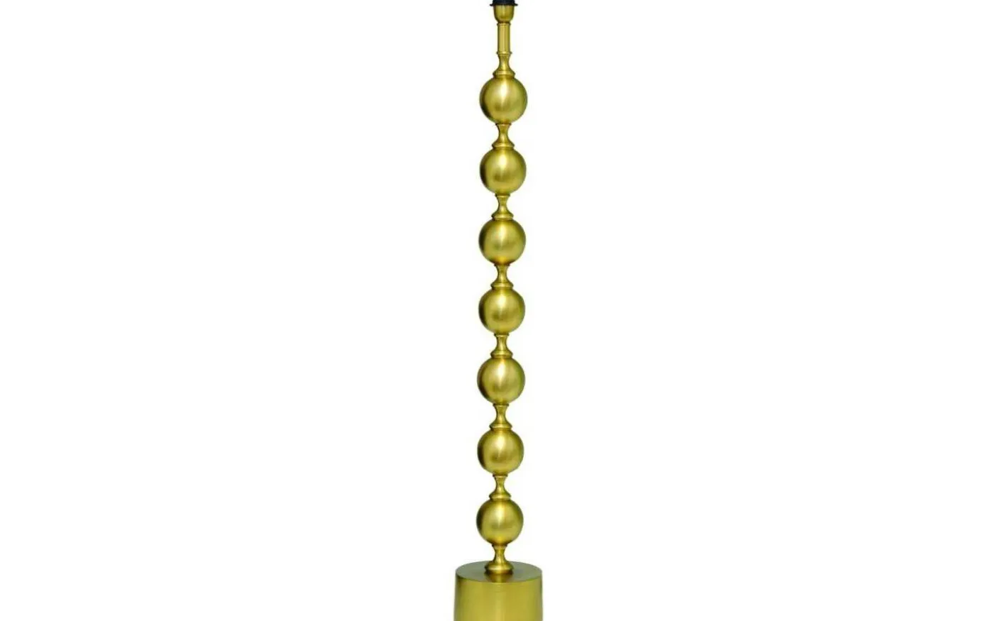 Charlotta Golvfot 132cm Antik Mässing