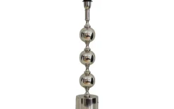 Charlotta Lampfot 60cm Krom