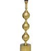 Charlotta Lampfot 66cm Mässing