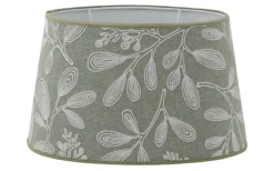 Charlotte Lampskärm Oval 30cm Grön