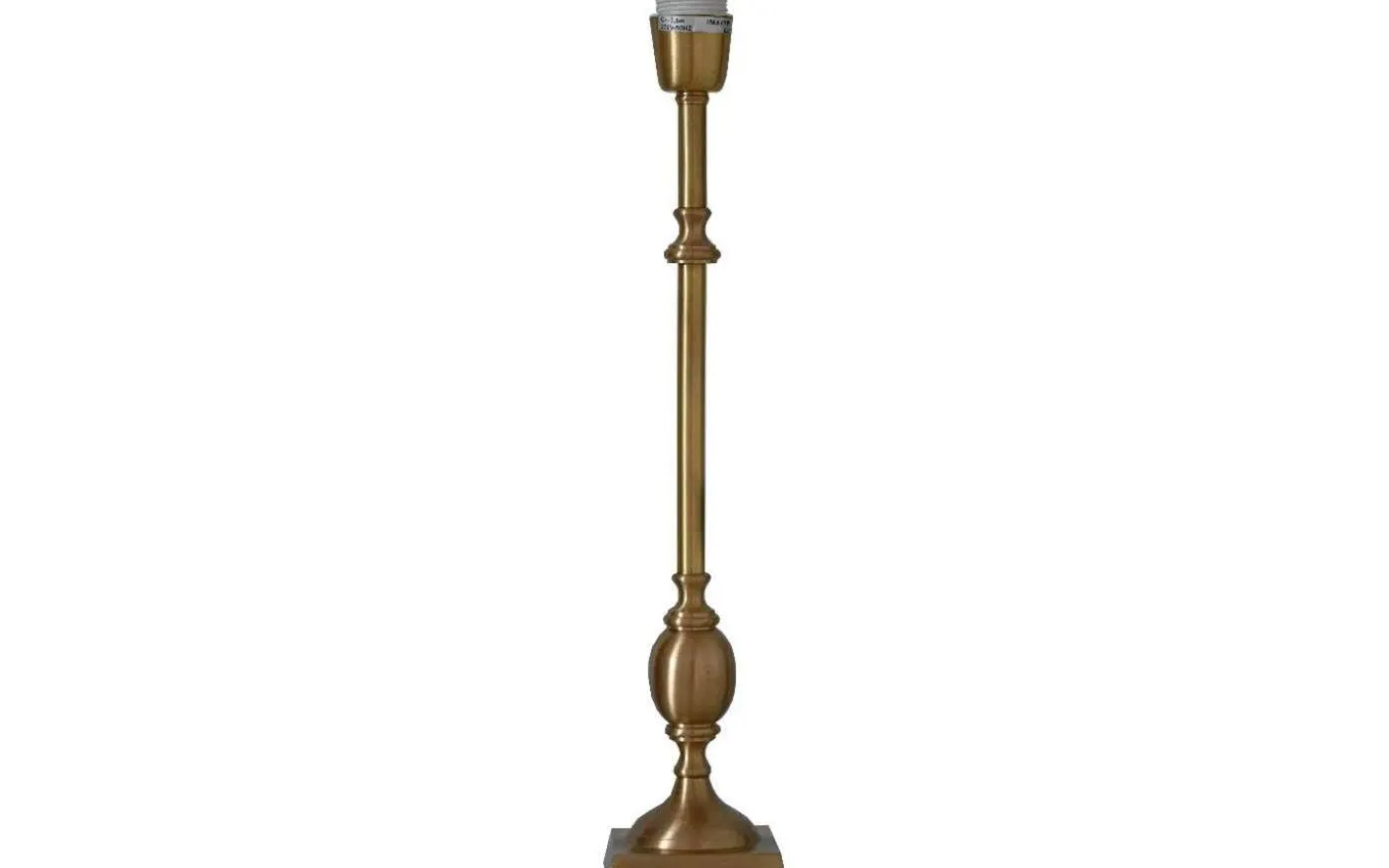 Charlstone Lampfot 49cm Mässing
