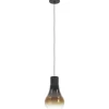 Chasely Fönsterlampa 20cm Svart/Brun Ombré