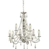 Chateau Kristallkrona 9L 60cm Krom