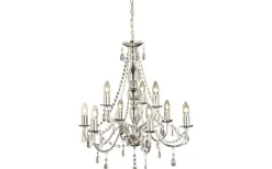 Chateau Kristallkrona 9L 60cm Krom